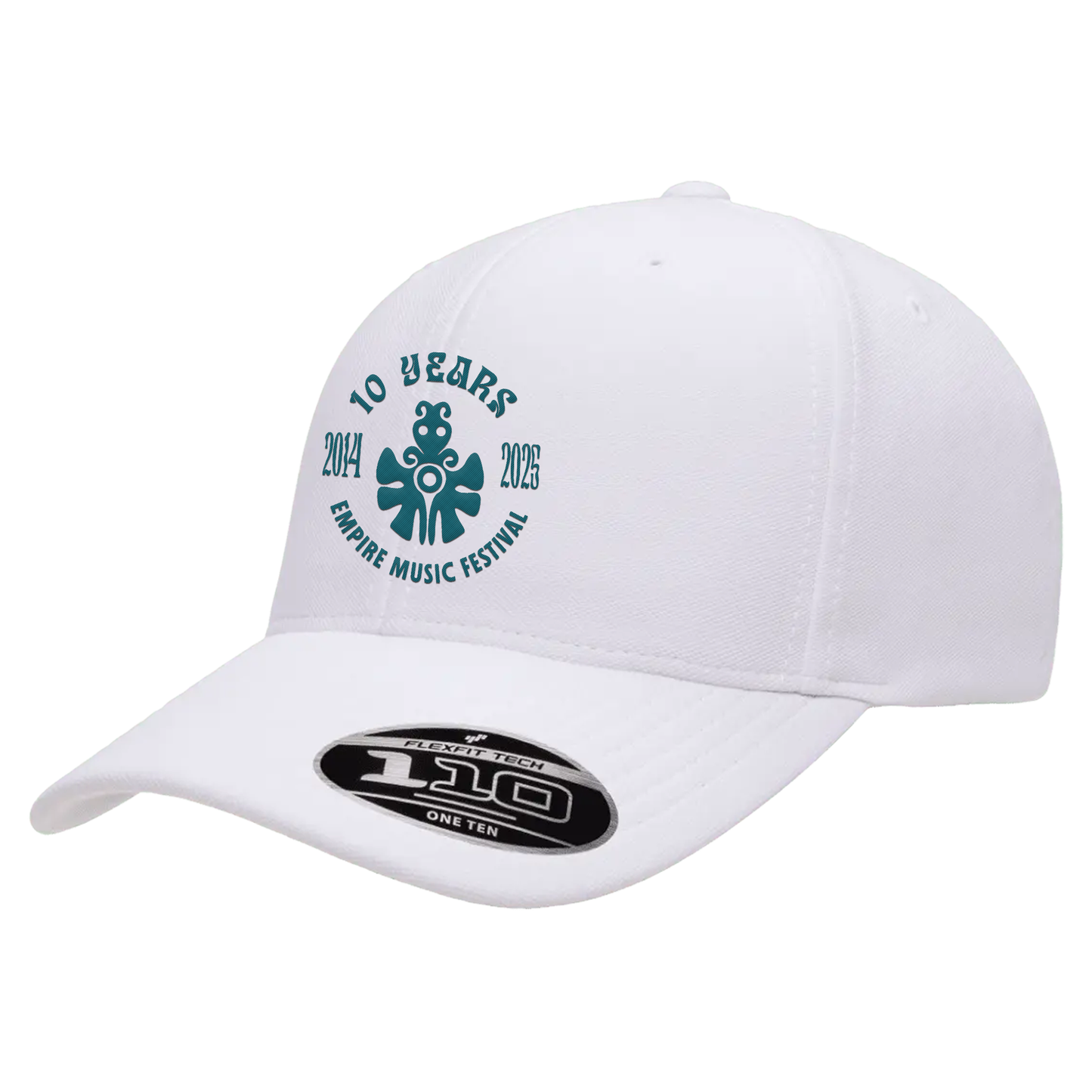 Gorra Premium Flexfit EMF 10 años Color Blanco