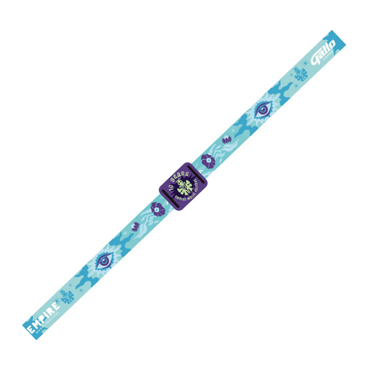 Pulsera de evento EMPIRE10 celeste