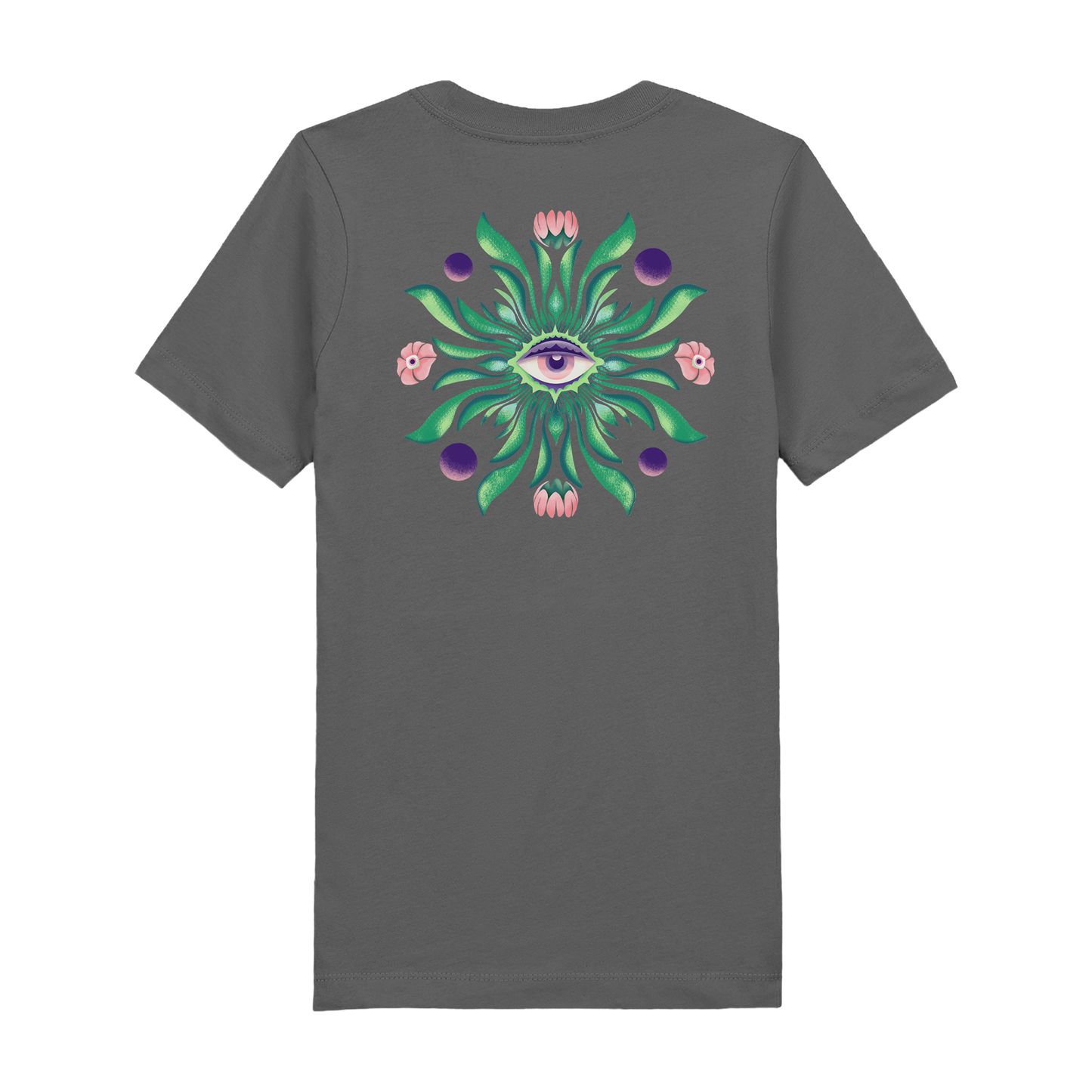 T-shirt EMF Caleidoscopio Gris