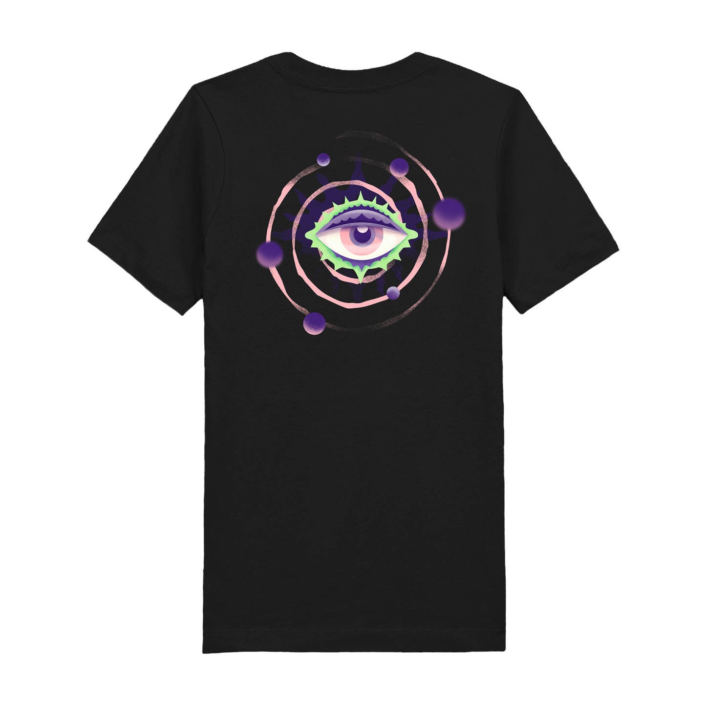 T-shirt EMF Eye Spiral Negra