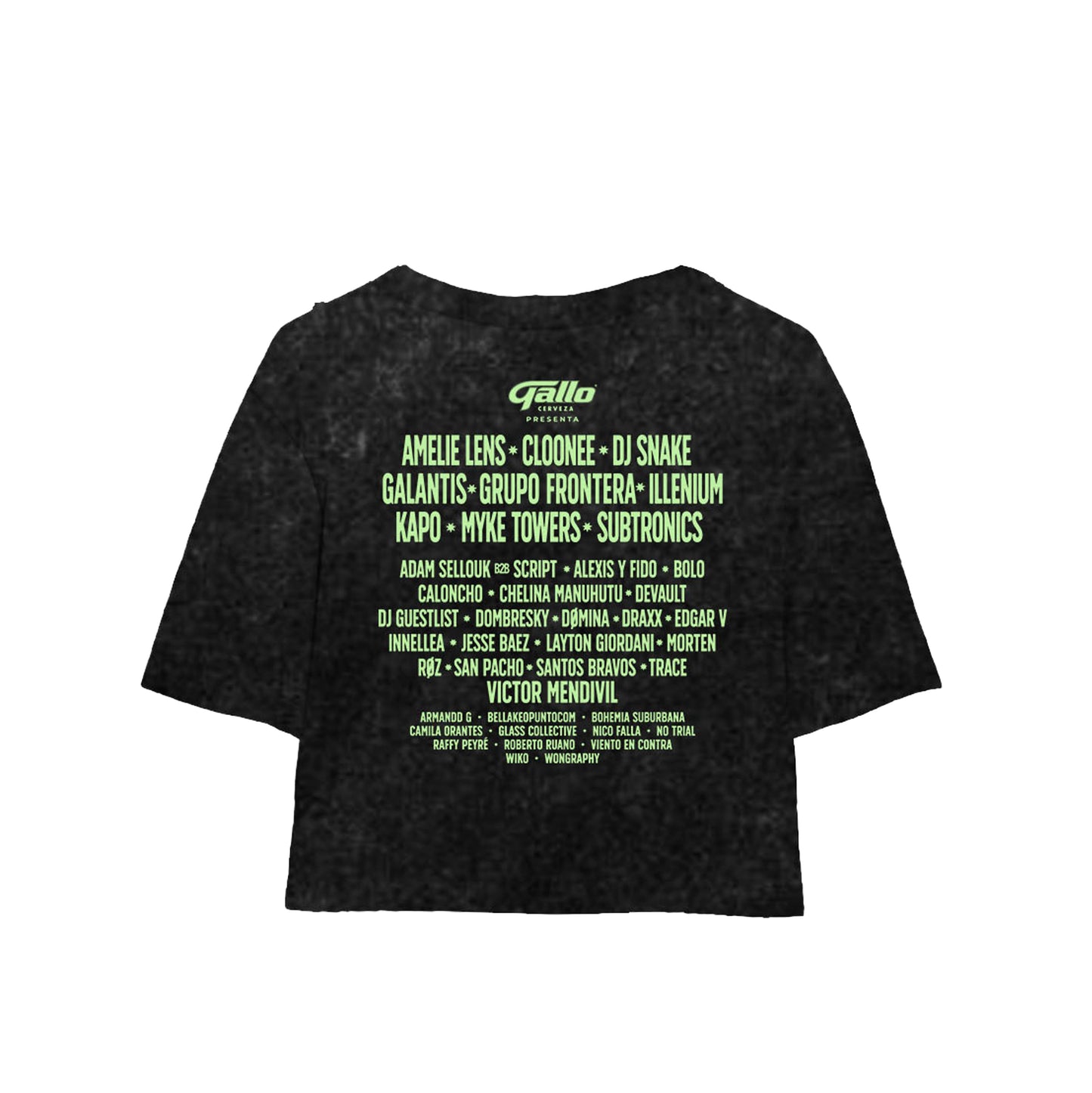 Croptop EMF Lineup 2026