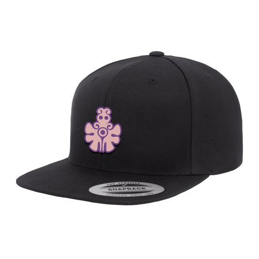 Gorra 6089M Negra Kookay rosado