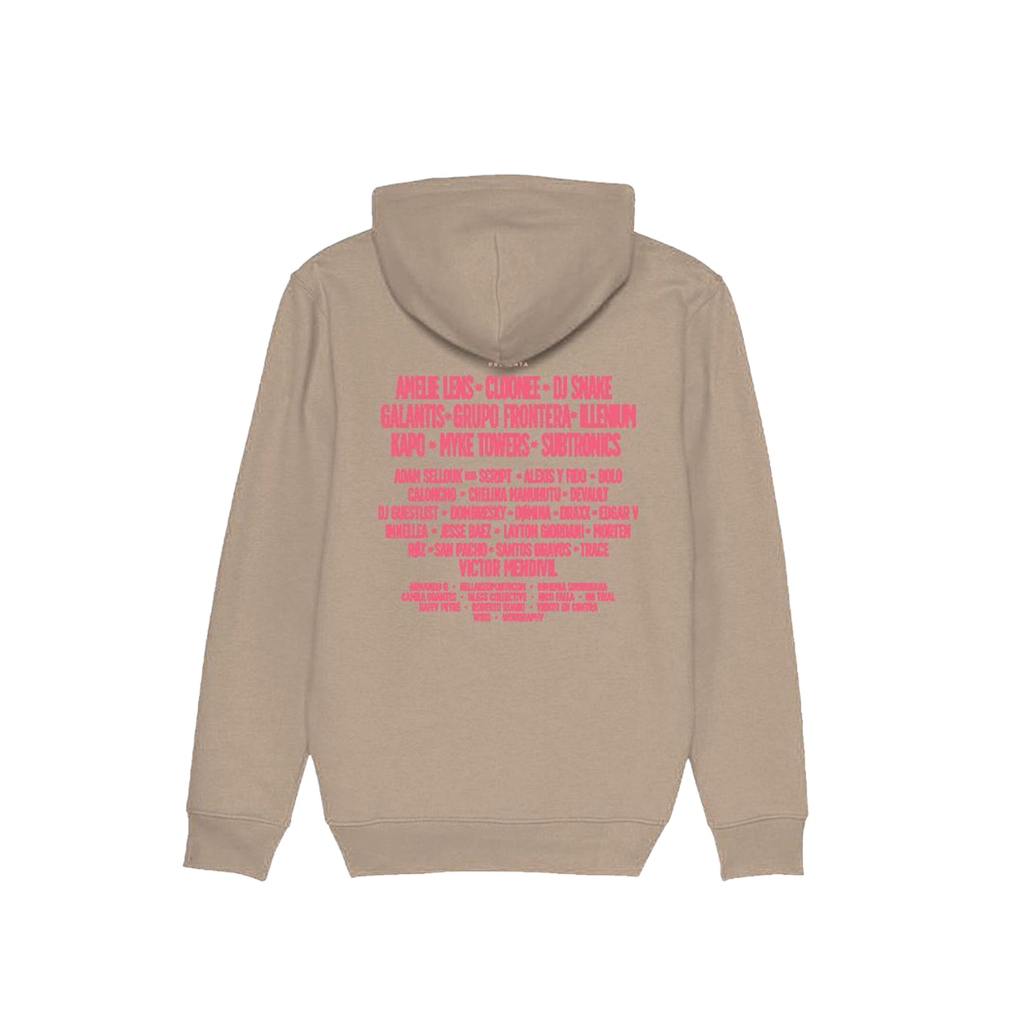 Hoodie EMF 2026 Lineup Kaki