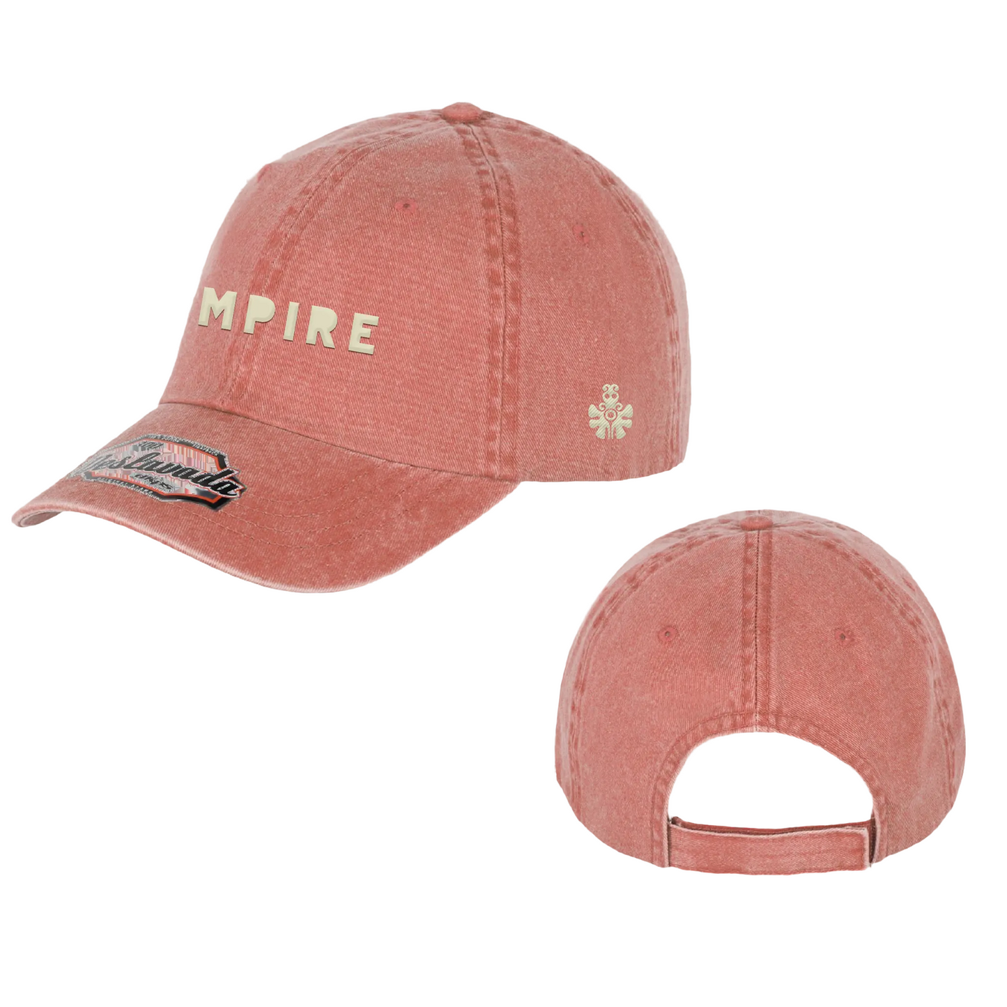 Gorra deslavada EMF26 orange