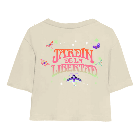 Croptop EMF 2026 Jardín de la Libertad Crudo