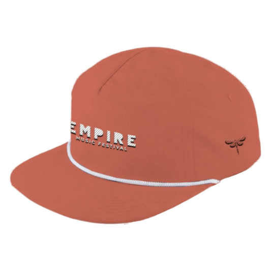 Gorra 5-panel rope cap EMF26 salmon