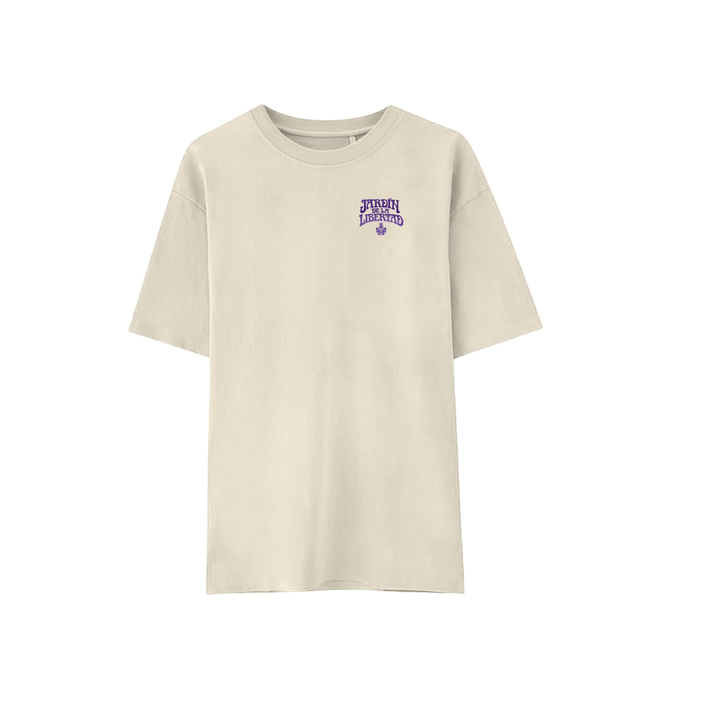 T-shirt Jardín de la Libertad Crudo