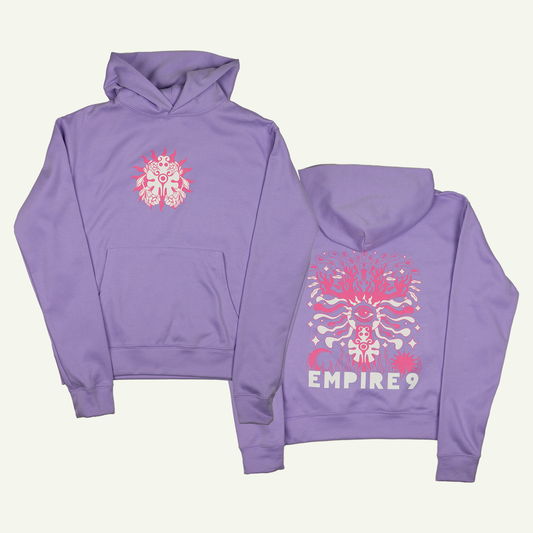 Empire 9 Hoodie Lila